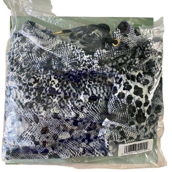 Skinnygirl Women's Plus Size Snake Print Joggers Pants With Pockets 2X NEW - Picture 11 of 11